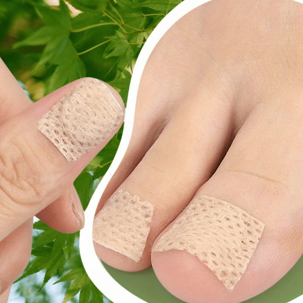 SET 5 PACK PARCHE PARA TRATAMIENTO UÑAS ANTIHONGOS LAU - 10