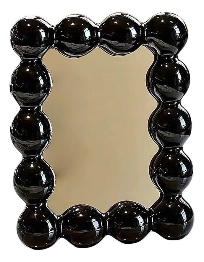 ESPEJO DECORATIVO BURBUJAS MESA MODERNO ESFERAS JHN - 1