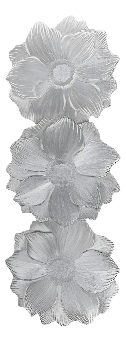 SET 3 CAMINO MESA FLORAL DECORATIVO ELEGANTE HOGAR JHN - 3