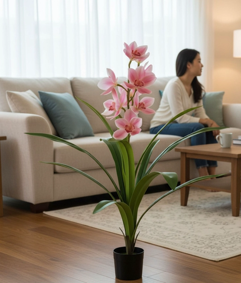 PLANTA ARTIFICIAL DECORATIVA ADORNO JARDIN MODERNO HOGAR JHN - 6