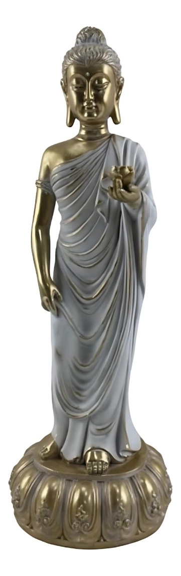 FIGURA DECORATIVA BUDA ADORNO ESTATUA HOGAR JHN - 1