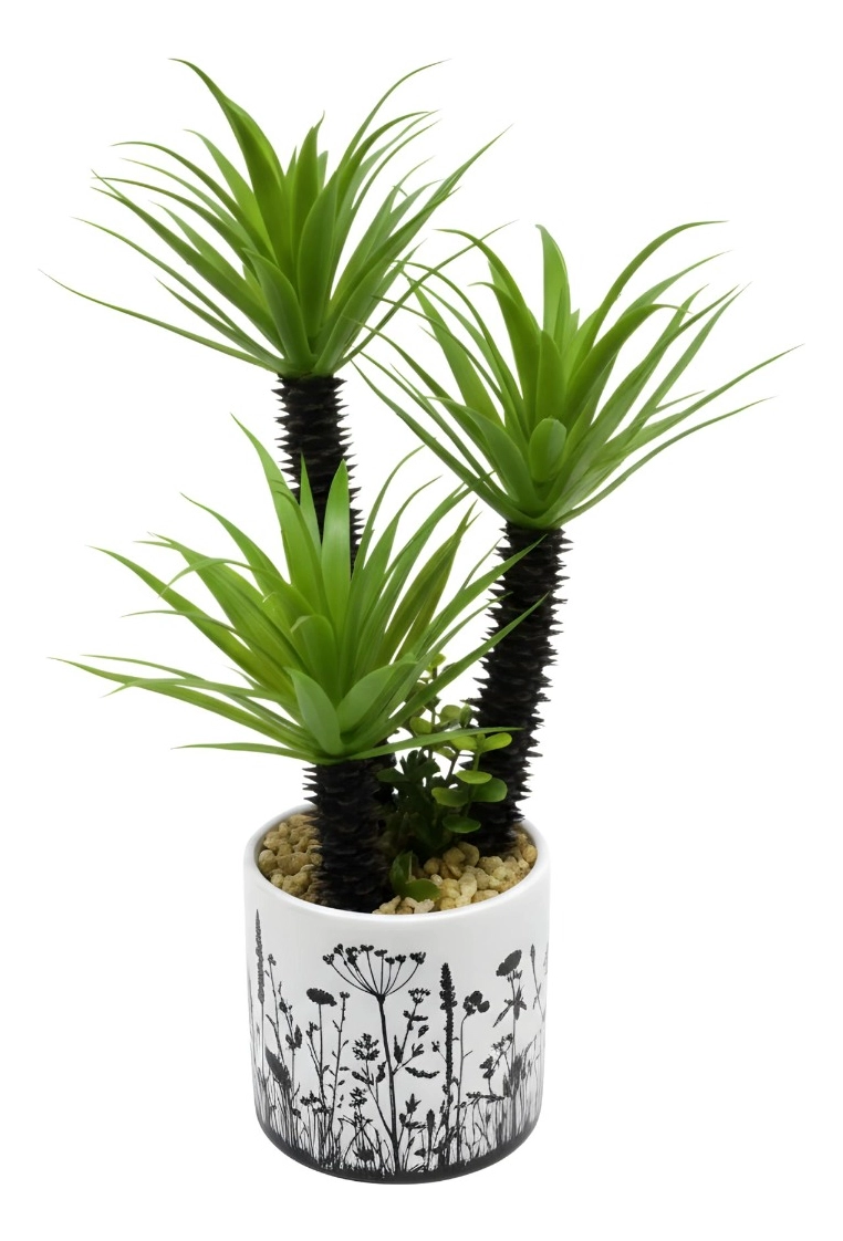 PLANTA ARTIFICIAL DECORATIVA ADORNO HOGAR MODERNO JHN - 3