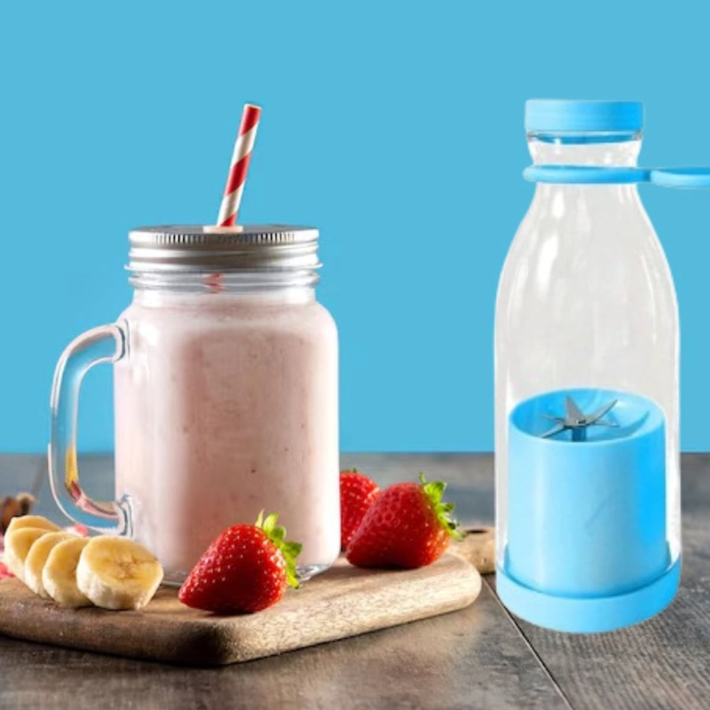 MINI LICUADORA PORTATIL RECARGABLE BATIDO JUGOS LAU - 4