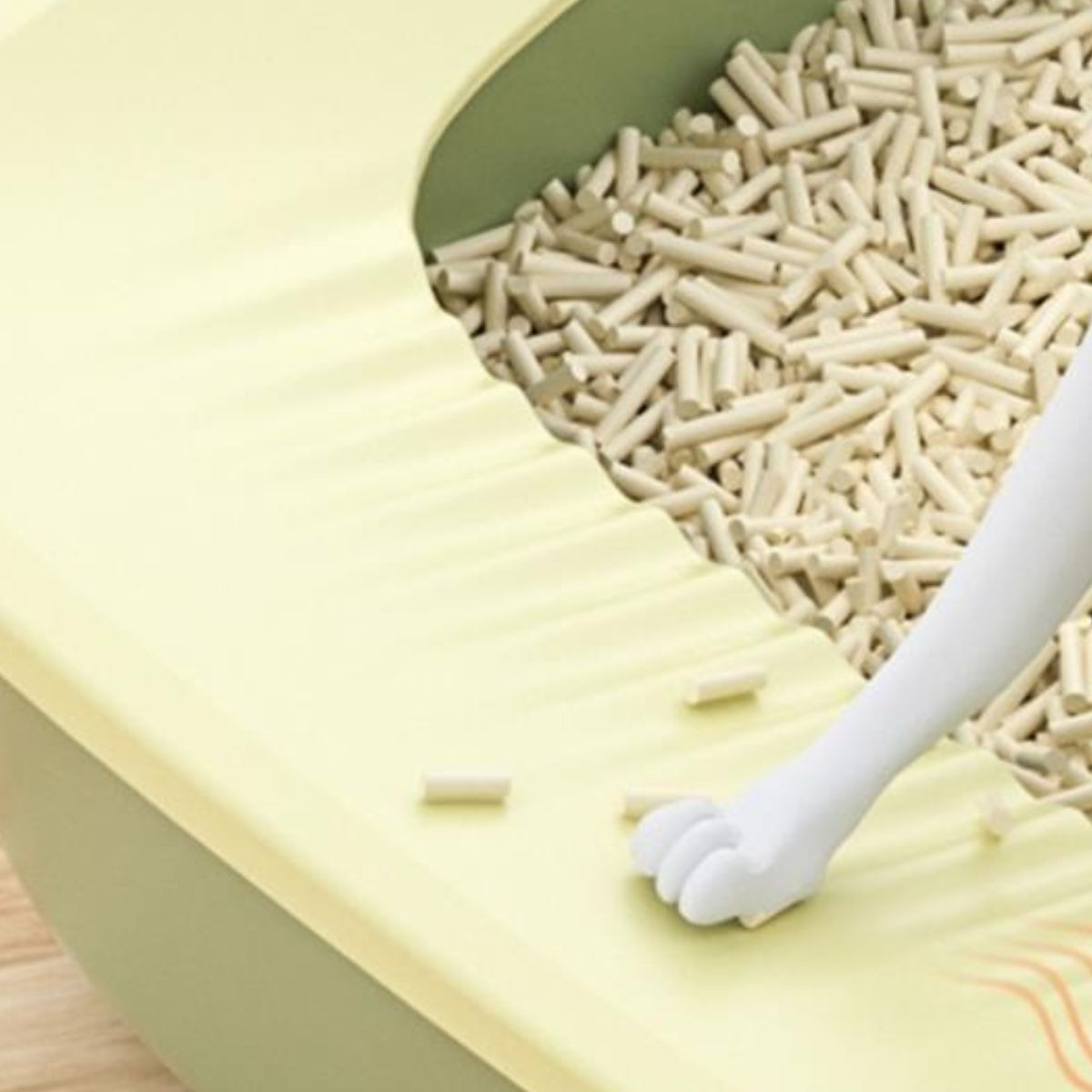 CAJA D ARENA PARA GATOS ASEO HIGIENE MASCOTA GRANDE LAU - 7