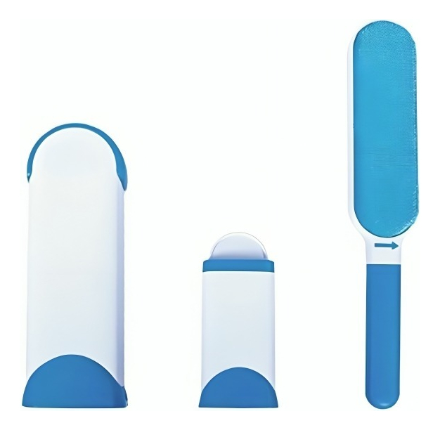 KIT CEPILLO REMOVEDOR PELOS DE MASCOTAS ASEO HOGAR LAU - 1