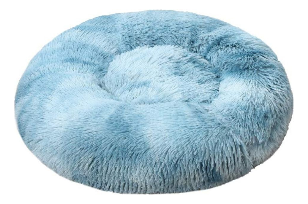 CAMA PARA PERROS ANTIESTRES FELPA 110CM MASCOTAS LAU - 1