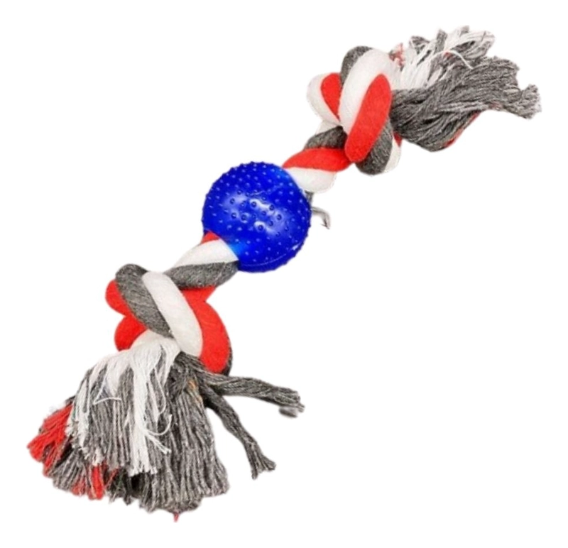 SET 5 JUGUETES PARA MASCOTA PELOTA DE GOMA PERROS LAU - 1