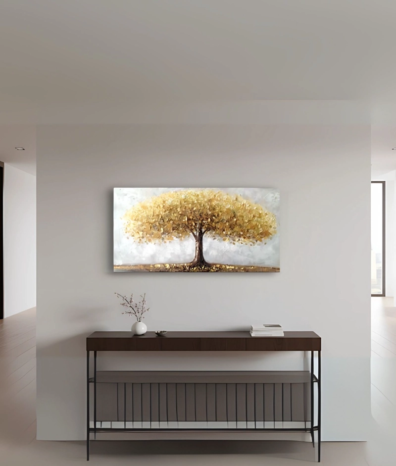 CUADRO DECORATIVO PARED ARTE ARBOL ESPLENDOR HOGAR JHN - 2
