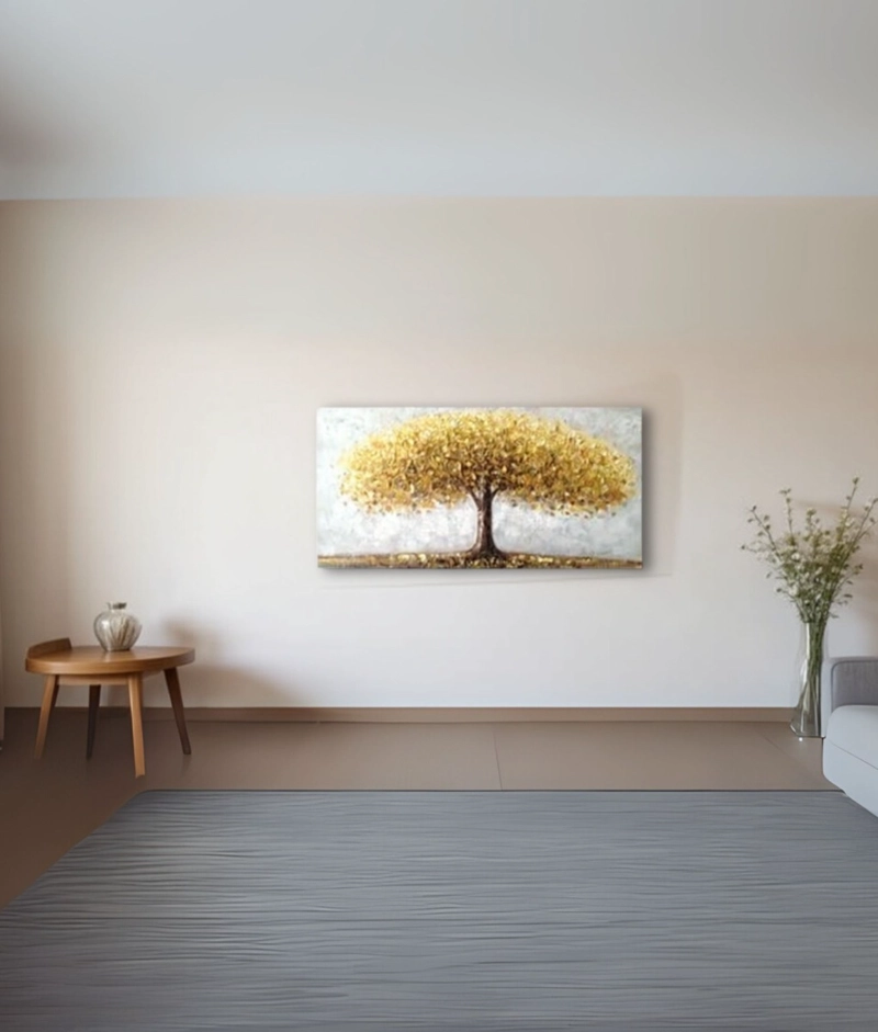 CUADRO DECORATIVO PARED ARTE ARBOL ESPLENDOR HOGAR JHN - 8