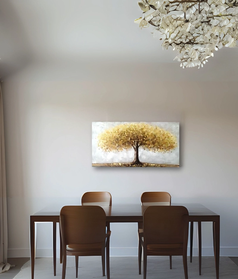 CUADRO DECORATIVO PARED ARTE ARBOL ESPLENDOR HOGAR JHN - 10