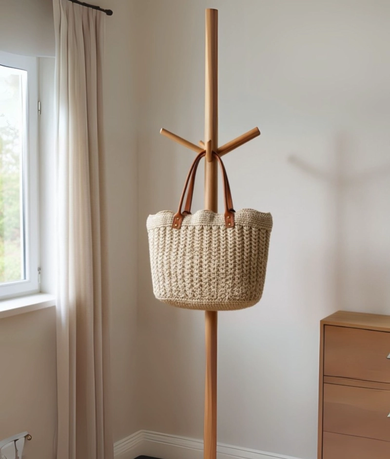 CARTERA MODERNA TEJIDA BOLSO DISEÑO MINIMALISTA JHN - 9
