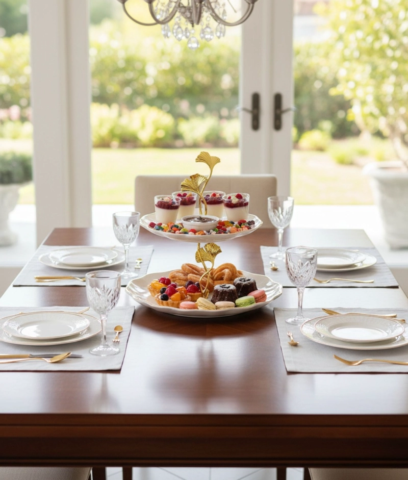 FRUTERO DECORATIVO SOPORTE MULTIFUNCIONAL MESA ADORNO JHN - 8