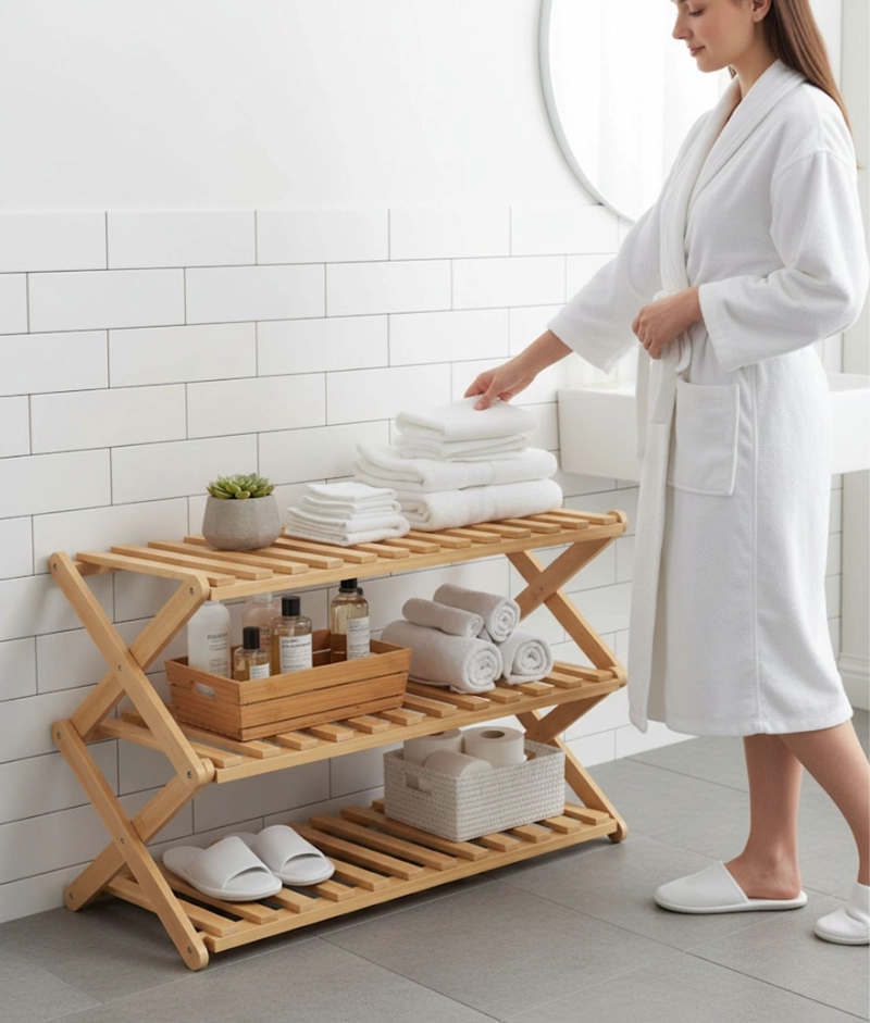 ZAPATERO ESTANTE ORGANIZADOR ELEGANTE MULTIFUNCIONAL JHN - 5