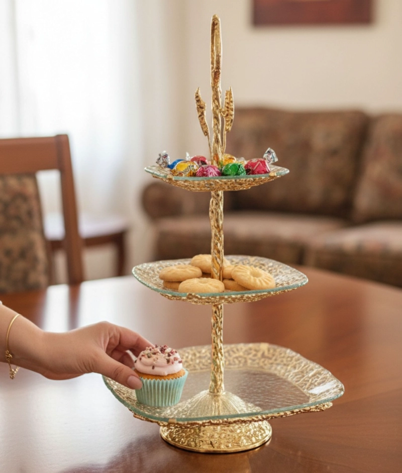 FRUTERO DECORATIVO MULTIFUNCIONAL SOPORTE MESA ADORNO JHN - 4