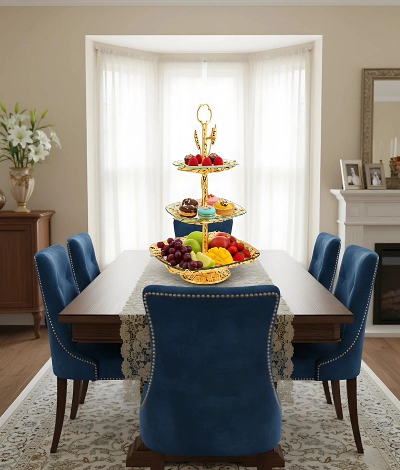 FRUTERO DECORATIVO MULTIFUNCIONAL SOPORTE MESA ADORNO JHN - 8