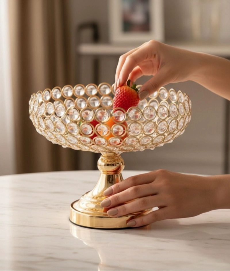 FRUTERO MULTIFUNCIONAL DECORATIVO ADORNO SOPORTE MESA JHN - 4