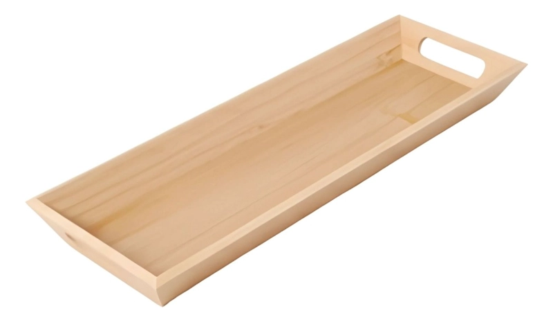 BANDEJA DECORATIVA MULTIFUNCIONAL ALMACENAMIENTO HOGAR JHN - 1
