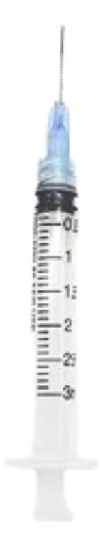 SET X100 JERINGAS DESECHABLE 3ML USO MEDICO HOGAR LAU - 1