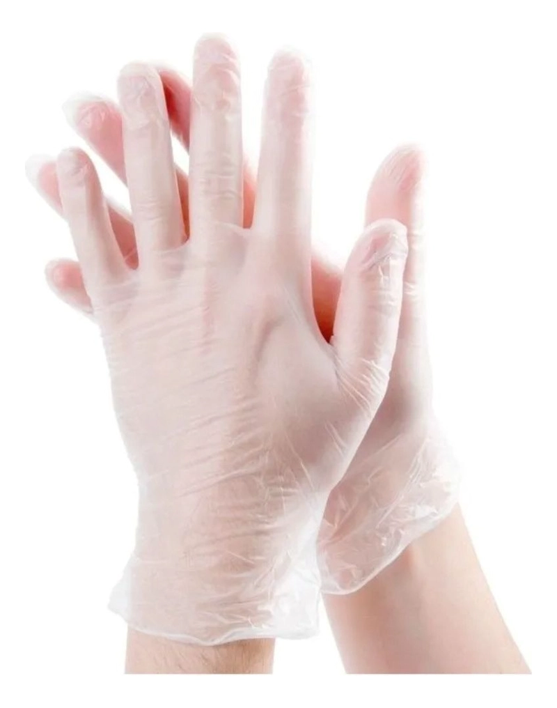 PACK DE GUANTES QUIRURGICOS VINILO DESECHABLE USO MEDICO LAU - 1
