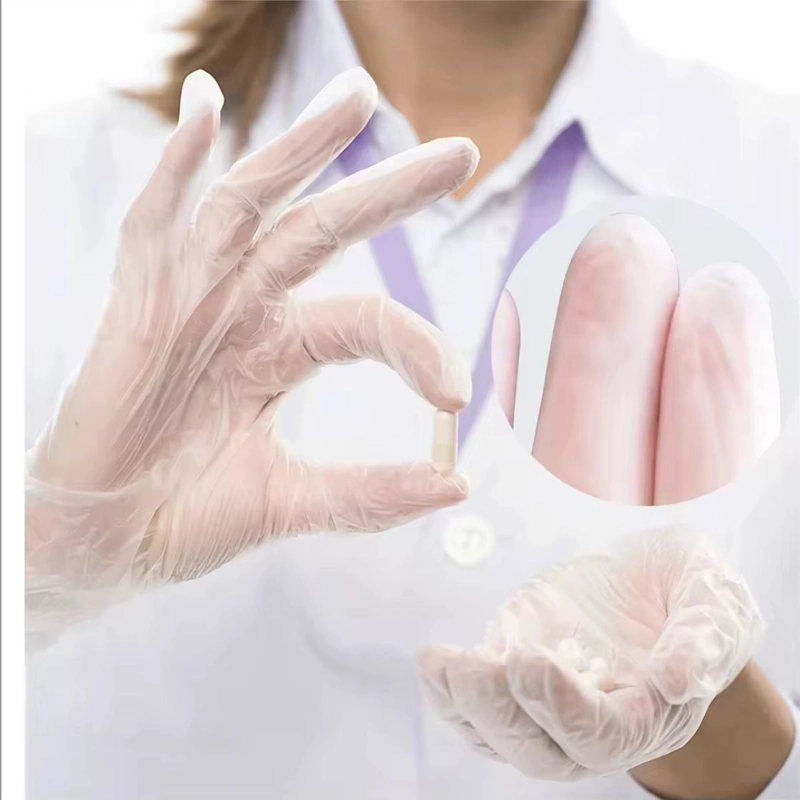 PACK DE GUANTES QUIRURGICOS VINILO DESECHABLE USO MEDICO LAU - 8