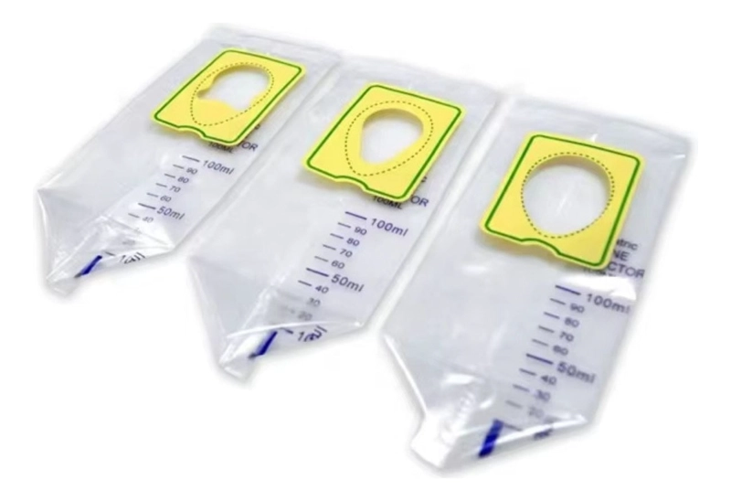 PACK 100 UNDS BOLSA RECOLECTOR ORINA PEDIATRICO 100ML LAU - 5
