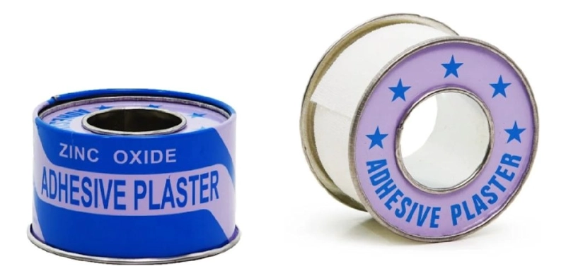 PACK 5 CINTAS ADHESIVA CHINA VENDAJE LESION 2,5CMX5M  LAU - 1