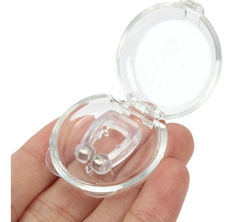 PACK 7 CLIP NASAL MAGNETICO ANTI RONQUIDO RESPIRA LAU - 5