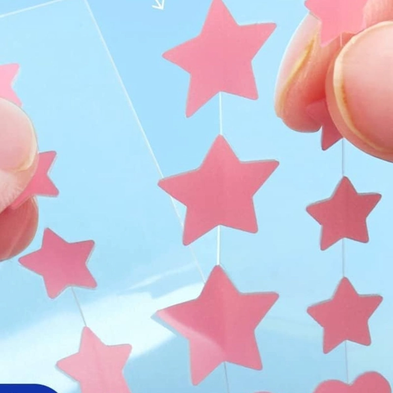 PACK DE 3 PARCHES PARA ACNE DISEÑO ESTRELLA CORAZON LAU - 10