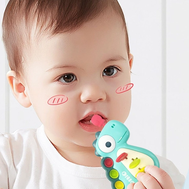 SET 2 MORDEDORES SENSORIAL DIVERTIDO PARA BEBE LAU - 6