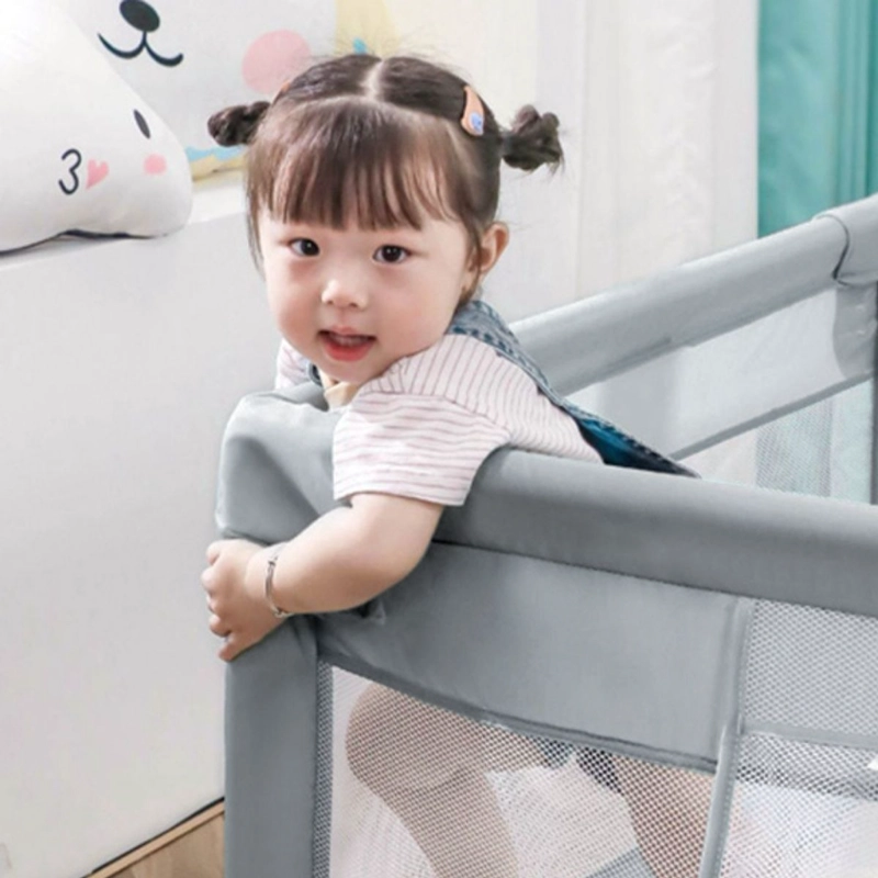 CORRAL DE JUEGOS CON PUERTA SIN DIBUJOS PARA BEBE HOGAR LAU - 7