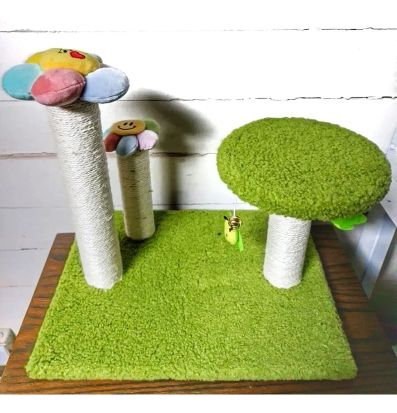 RASCODOR PARA GATOS ENTRENAMIENTO MULTIFUNCIONAL MASCOTA LAU - 3