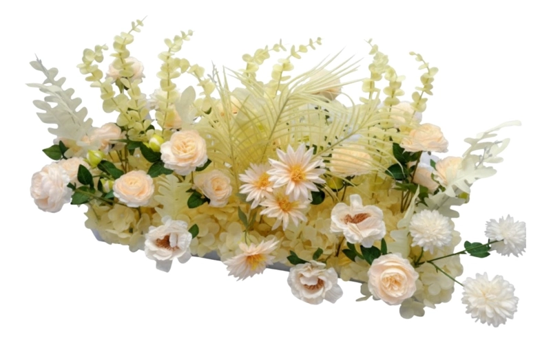 FLORES ARTIFICIALES DECORATIVAS ARREGLO FLORAL ADORNO JHN - 1
