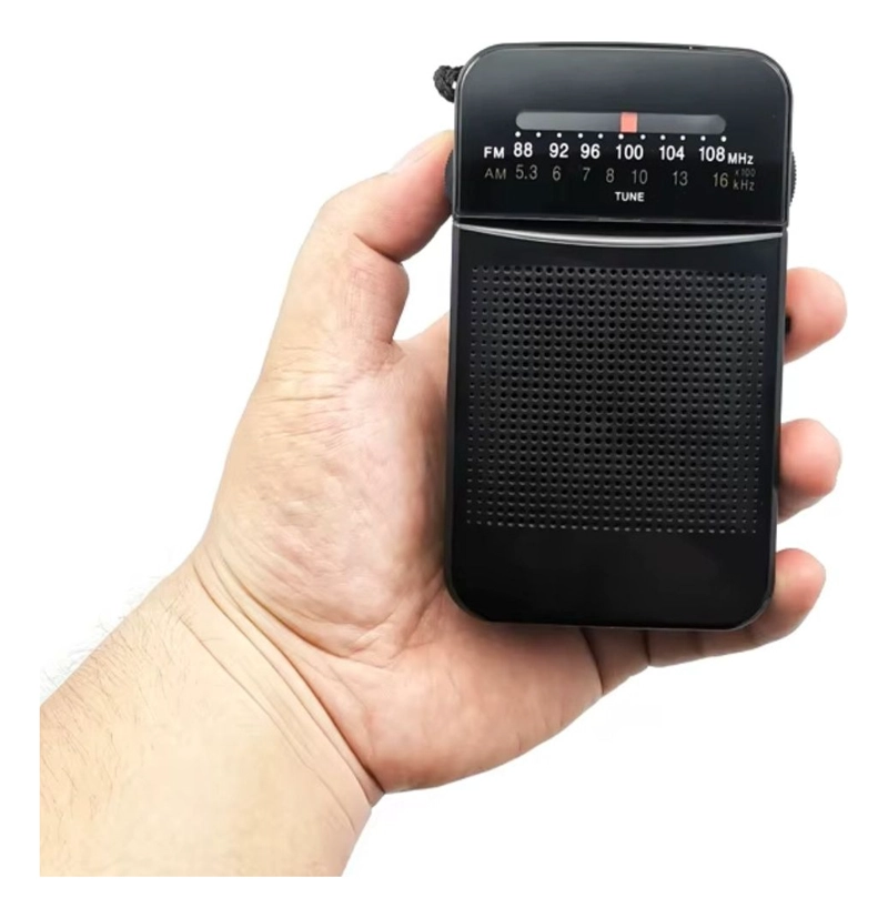 MINI RADIO PORTATIL DE BOLSILLO AM/FM RECARGABLE LAU - 3