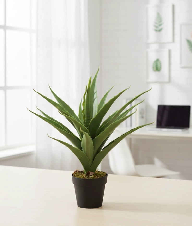 PLANTA ARTIFICIAL DECORATIVA ESTILIZADA ELEGANTE ADORNO JHN - 2