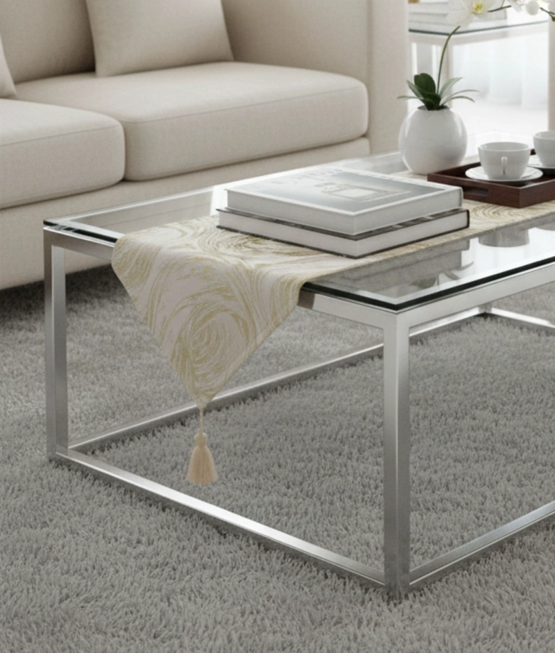 CAMINO MESA MANTEL DECORATIVO ESTILO NORDICO ELEGANTE JHN - 2