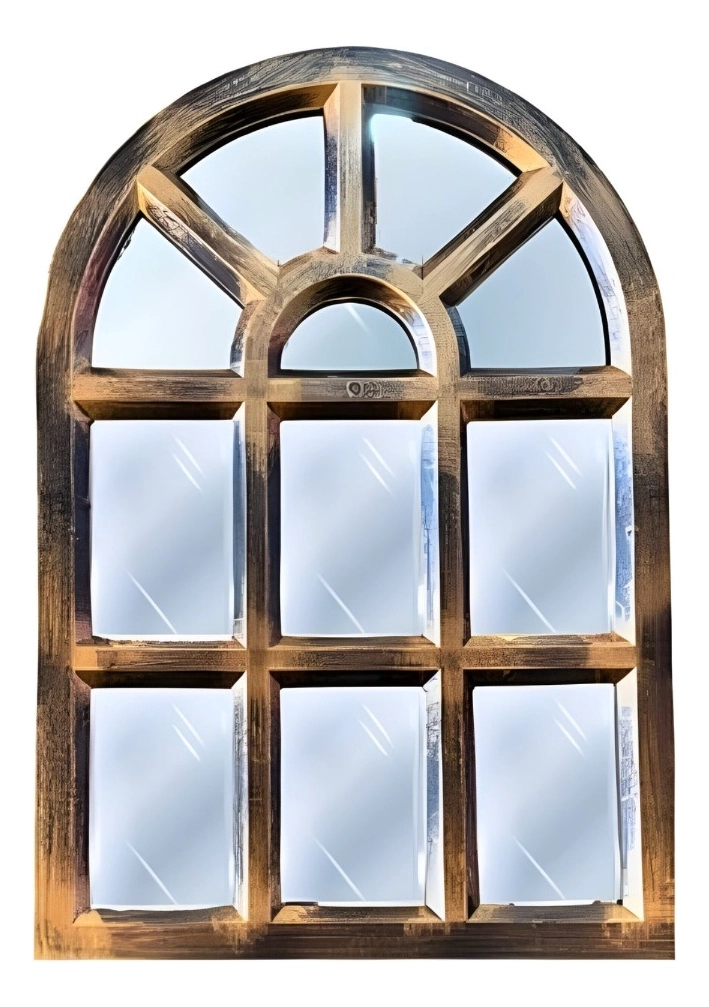 ESPEJO DECORATIVO PARED DISEÑO VENTANA ADORNO HOGAR JHN - 1