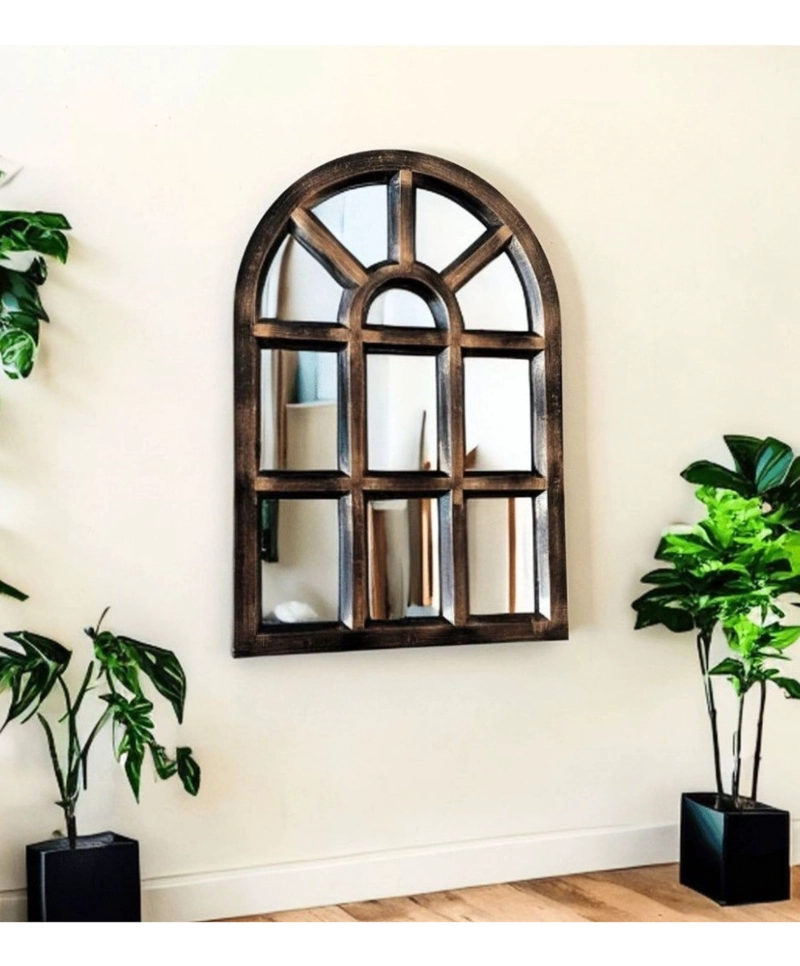ESPEJO DECORATIVO PARED DISEÑO VENTANA ADORNO HOGAR JHN - 8