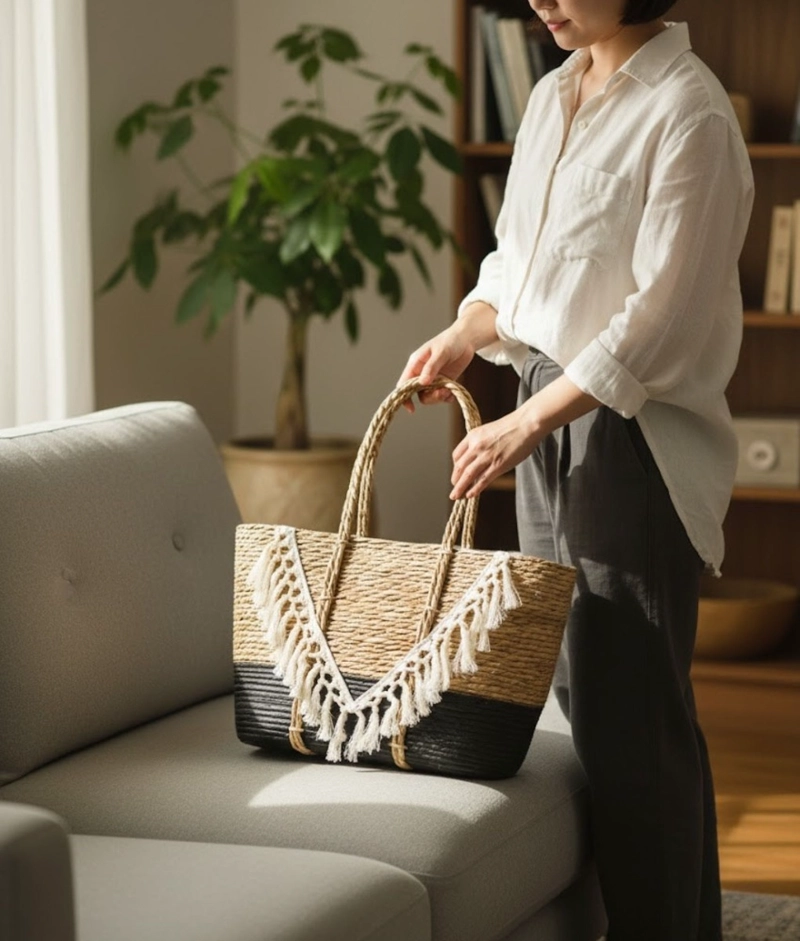CARTERA BOLSO ESTILO BOHEMIO VERANO MODA LOOK JHN - 5