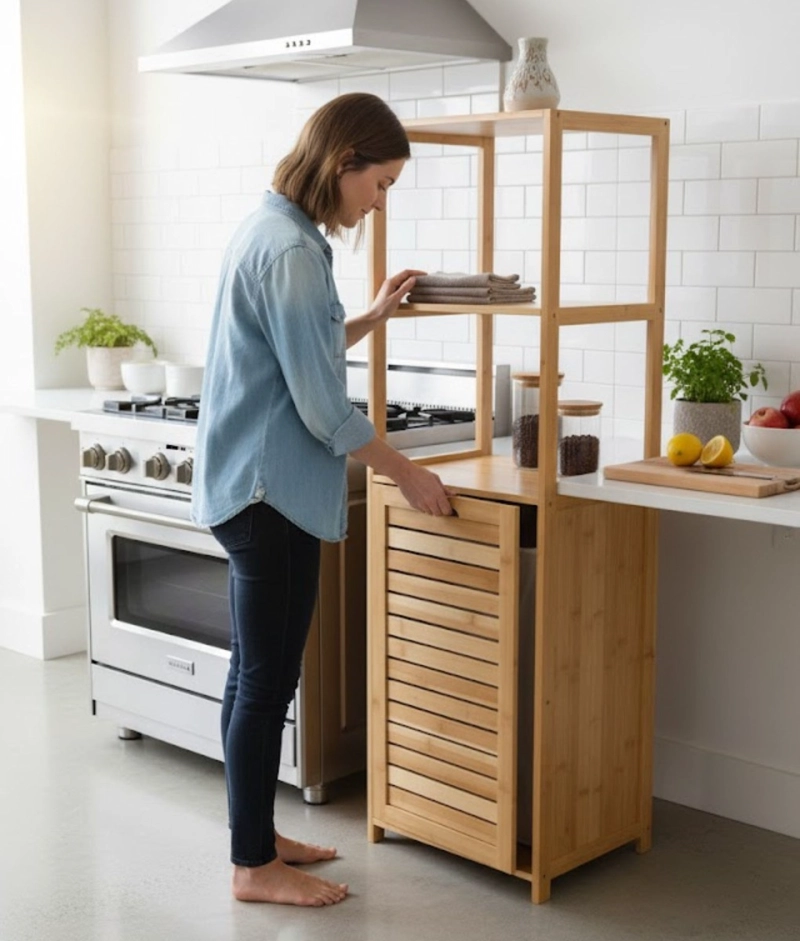 ESTANTE ORGANIZADOR 2 REPISAS DECORATIVO FUNCIONAL JHN - 5