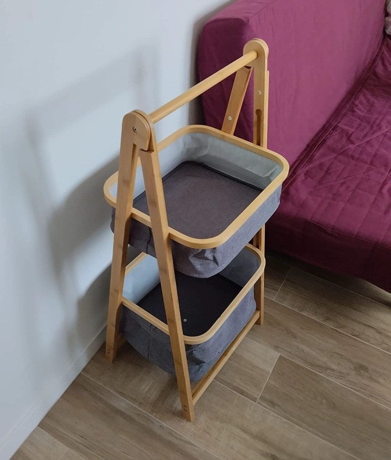 ESTANTE ORGANIZADOR ROPA DOBLE NIVEL MODERNO FUNCIONAL JHN - 10