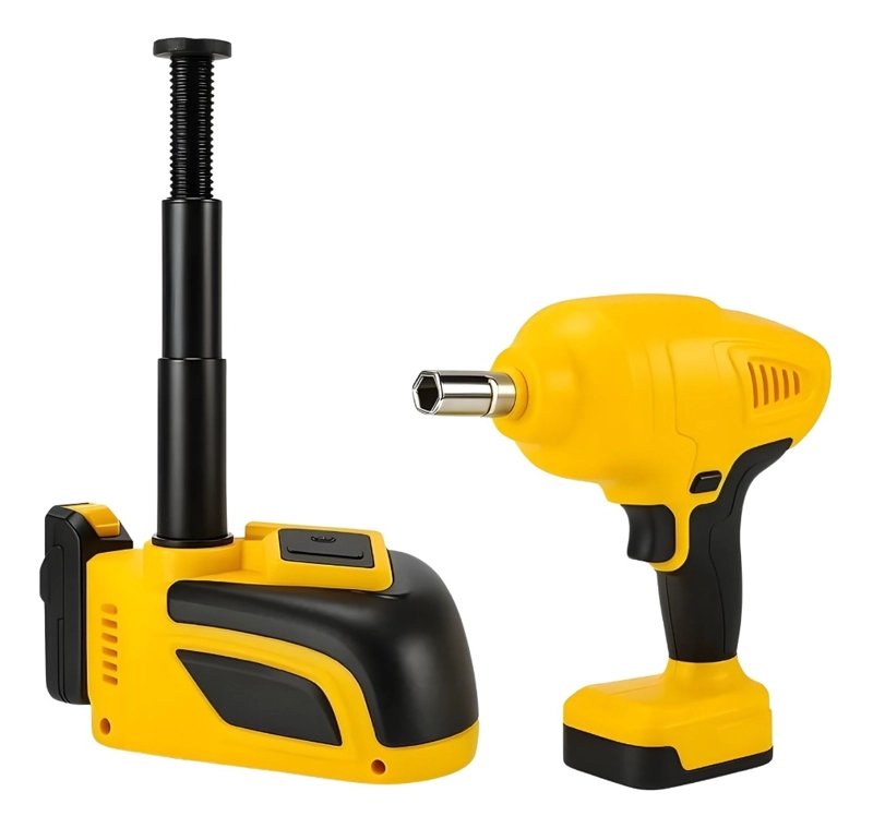 KIT GATO HIDRAULICO LLAVE IMPACTO AUTO VEHICULO ELEVADOR JHN - 1