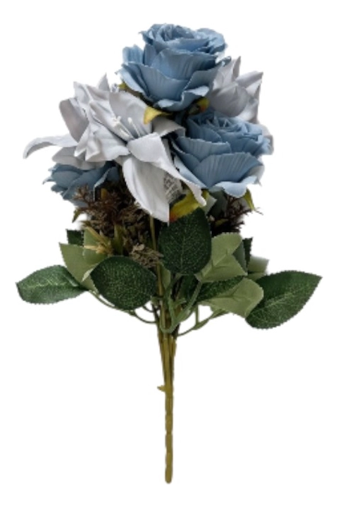 SET 3 ARREGLO FLORES ARTIFICIALES RAMO ATEMPORAL ADORNO JHN - 1