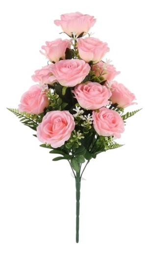 FLORES ARTIFICIALES RAMO FLORAL DECORATIVO ADORNO JHN - 1
