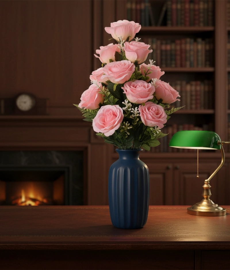 FLORES ARTIFICIALES RAMO FLORAL DECORATIVO ADORNO JHN - 10