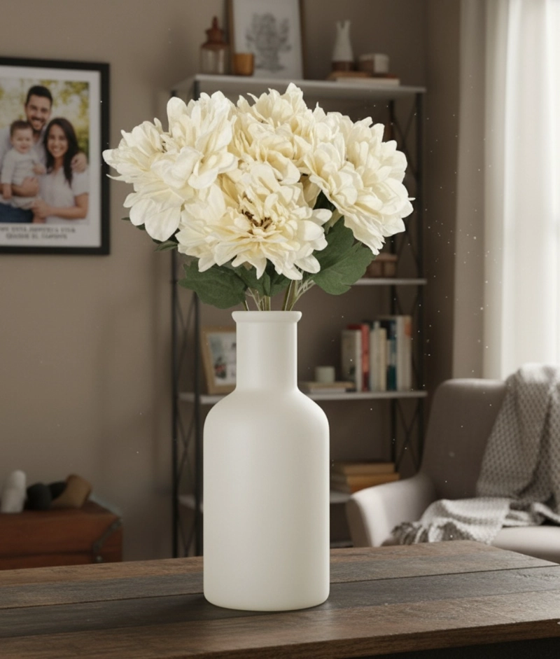 FLORES ARTIFICIALES RAMO DECORATIVO PE TALOS CAPAS ADORNO JHN - 8