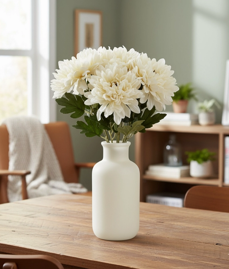 FLORES ARTIFICIALES RAMO DECORATIVO PE TALOS CAPAS ADORNO JHN - 9