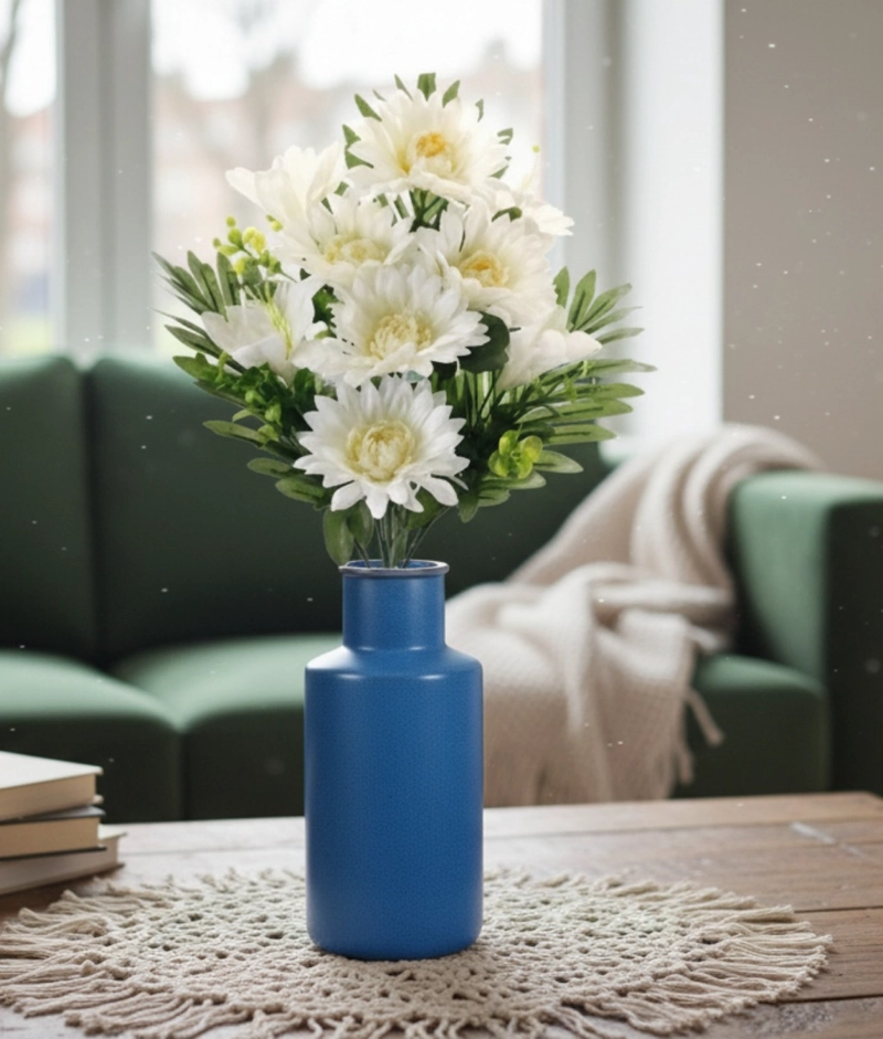 SET 2 FLORES ARTIFICIALES RAMO DECORATIVO GIRASOLES JHN - 9