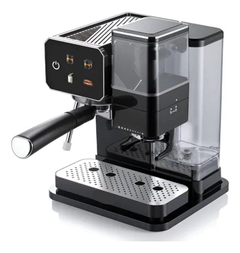 CAFETERA EXPRESO AUTOMATICA MOLINILLO ESPUMADOR LAU - 1