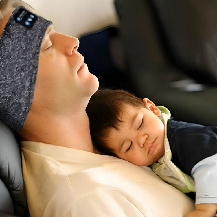 ANTIFAZ BLUETOOTH AURICULARES 3EN1 DORMIR VIAJAR DEPORTE LAU - 2