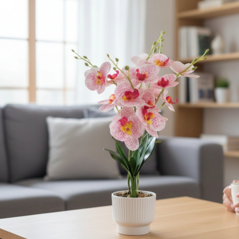 PLANTA DECORATIVA ARTIFICIAL ARREGLO ELEGANCIA FLORAL JHN - 6